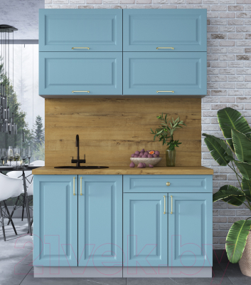 Готовая кухня Интерлиния Мила Шато 1.4Б