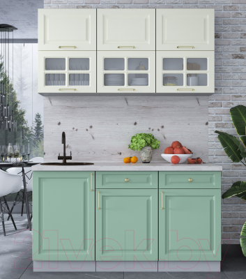 Готовая кухня Интерлиния Мила Шато 1.5Б