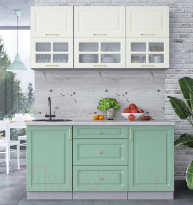 Готовая кухня Интерлиния Мила Шато 1.6Б