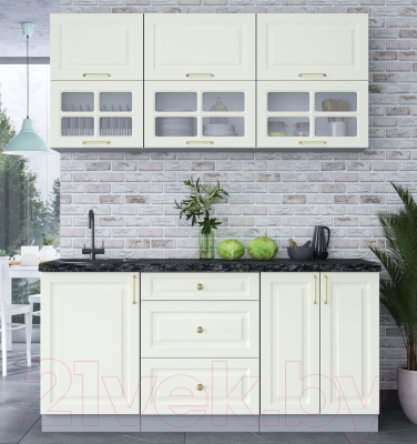 Готовая кухня Интерлиния Мила Шато 1.7Б