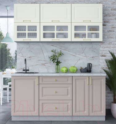 Готовая кухня Интерлиния Мила Шато 1.7Б