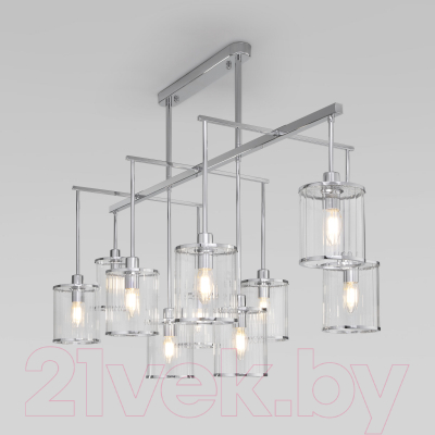 Потолочный светильник Евросвет 60144/10 (хром)