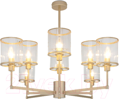 Люстра Евросвет 60144/8 (золото) - фото