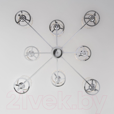 Люстра Евросвет 60144/8 (хром)