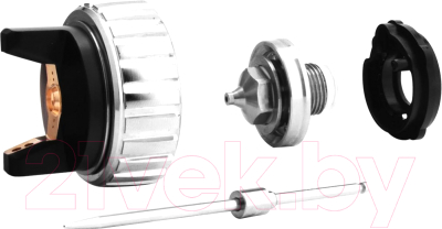 Ремкомплект для краскопульта BERGER Зильбер Сопло + Игла + Дюза 1.3мм / BG1392 - фото