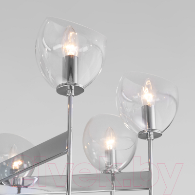 Люстра Евросвет Smart 60130/8 (хром)