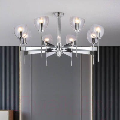 Люстра Евросвет Smart 60130/8 (хром)