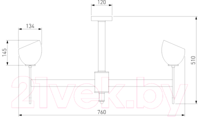 Люстра Евросвет Smart 60130/8 (хром)
