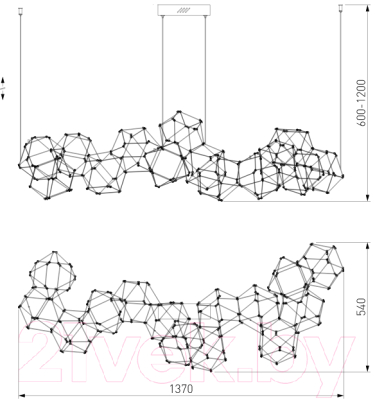 Потолочный светильник Евросвет 90168/14