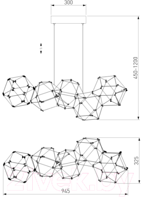 Потолочный светильник Евросвет 90168/7