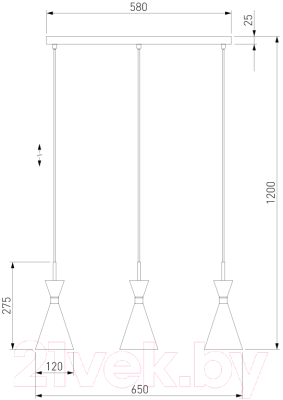 Потолочный светильник Bogate's 316/3