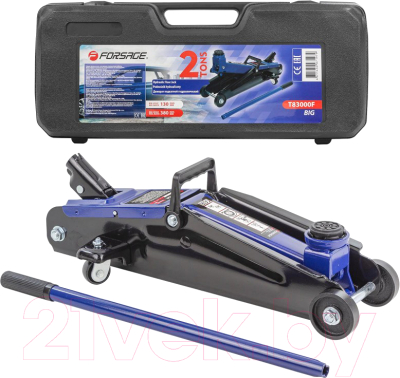 Подкатной домкрат Forsage F-T83000F - фото