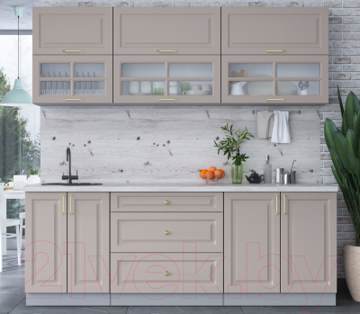 Готовая кухня Интерлиния Мила Шато 2.2Б