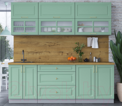 Готовая кухня Интерлиния Мила Шато 2.2Б