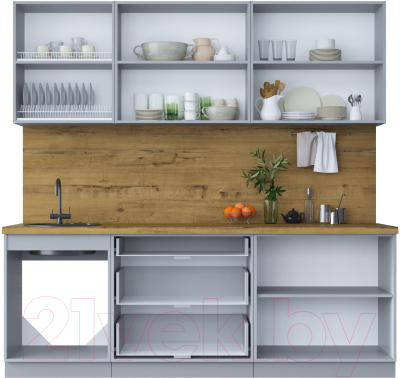 Готовая кухня Интерлиния Мила Шато 2.2Б