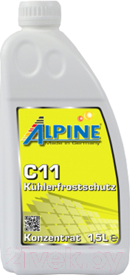 Антифриз ALPINE Kuhlerfrostschutz C11 / 0101141 - фото