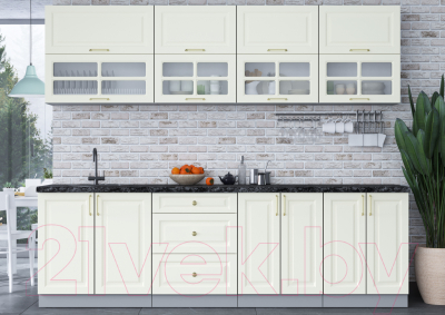 Готовая кухня Интерлиния Мила Шато 2.6Б