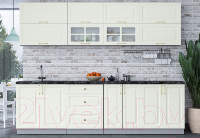 Готовая кухня Интерлиния Мила Шато 2.7Б