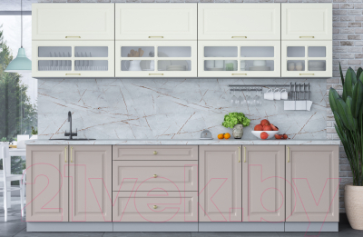 Готовая кухня Интерлиния Мила Шато 2.9Б