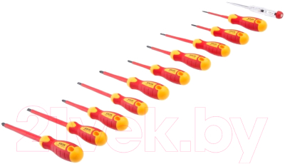 Набор отверток BERGER Диэлектрических до 1000V / BG1066