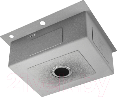 Мойка кухонная Saniteco 6050 (с сифоном, дозатором и коландером)