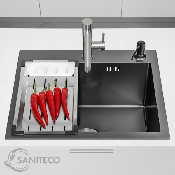 Мойка кухонная Saniteco 5045 Nano