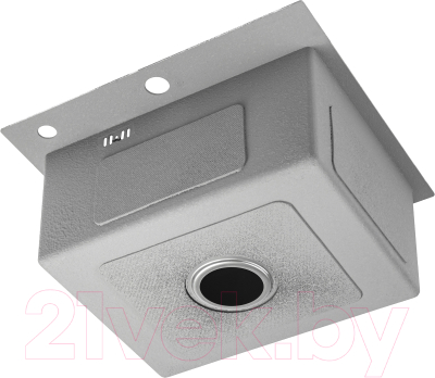 Мойка кухонная Saniteco 5045 (с сифоном, дозатором и коландером)