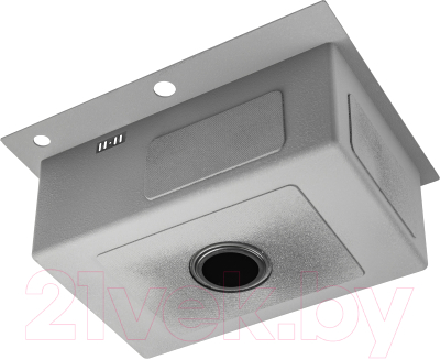 Мойка кухонная Saniteco 6045 Nano (с сифоном, дозатором и коландером)