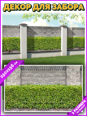 Фотофасад Arthata Кусты / FotoSetka-250-65