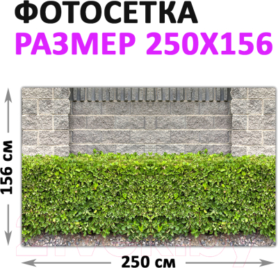 Фотофасад Arthata Кусты / FotoSetka-250-65