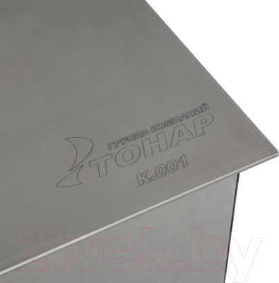 Коптильня Тонар Двухъярусная с поддоном для сбора жира / К-001