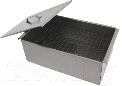 Коптильня Тонар Двухъярусная с поддоном для сбора жира / К-002