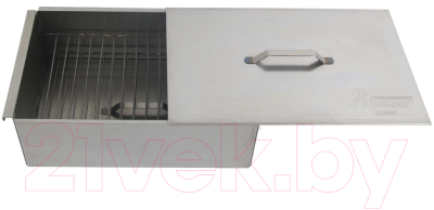 Коптильня Тонар Двухъярусная с поддоном для сбора жира / К-002