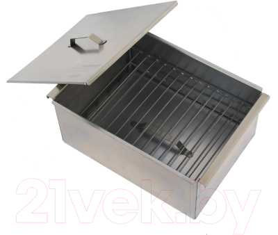 Коптильня Тонар Двухъярусная с поддоном для сбора жира / К-003