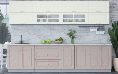 Готовая кухня Интерлиния Мила Шато 3.1Б