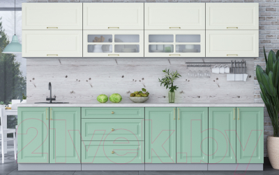 Готовая кухня Интерлиния Мила Шато 3.1Б