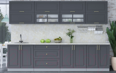 Готовая кухня Интерлиния Мила Шато 3.1Б