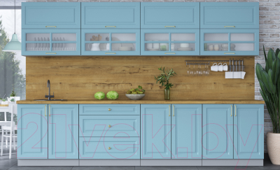 Готовая кухня Интерлиния Мила Шато 3.2Б