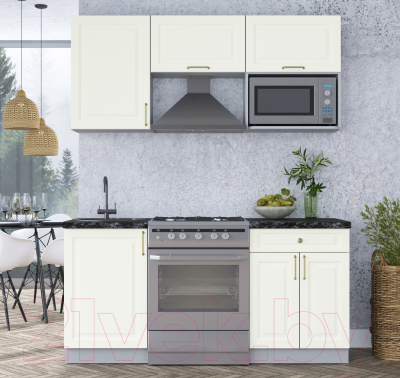 Готовая кухня Интерлиния Мила Шато 1.7В