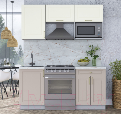 Готовая кухня Интерлиния Мила Шато 1.7В