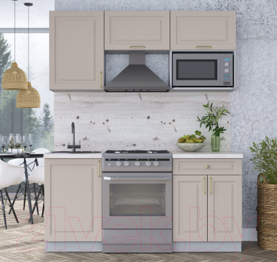 Готовая кухня Интерлиния Мила Шато 1.7В