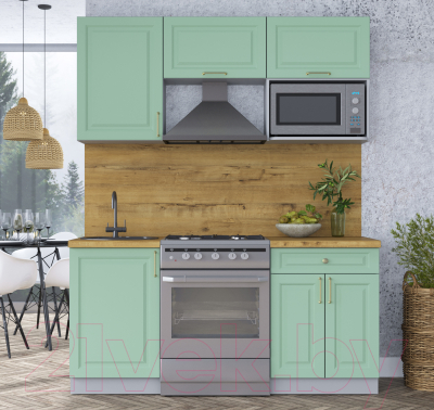 Готовая кухня Интерлиния Мила Шато 1.7В