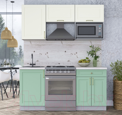 Готовая кухня Интерлиния Мила Шато 1.7В