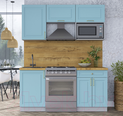 Готовая кухня Интерлиния Мила Шато 1.7В