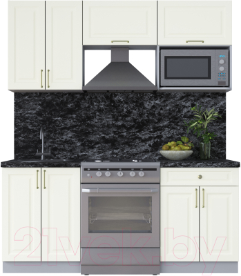 Готовая кухня Интерлиния Мила Шато 1.8В - фото