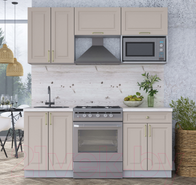 Готовая кухня Интерлиния Мила Шато 1.8В