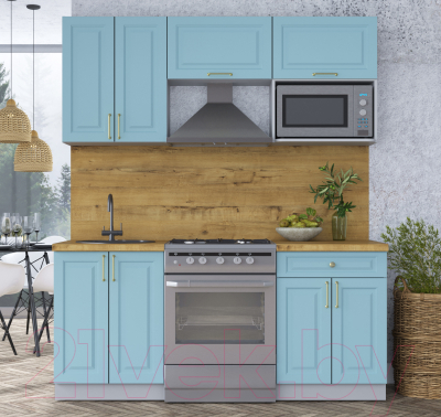 Готовая кухня Интерлиния Мила Шато 1.8В