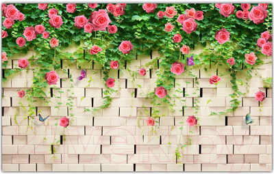 Фотофасад Arthata Розы / FotoSetka-250-76 - фото