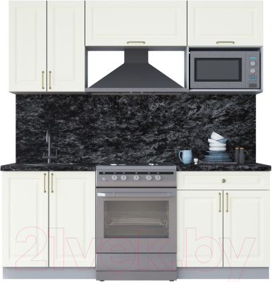 Готовая кухня Интерлиния Мила Шато 2.0В - фото