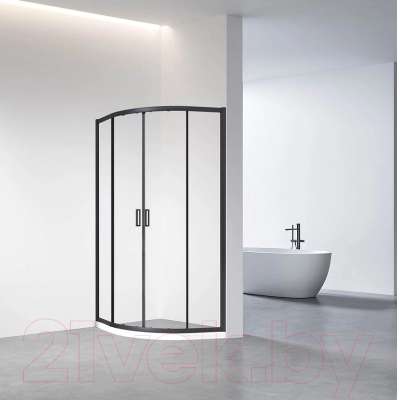 Душевой уголок Veconi 80x80 / RV01B-80-01-C7